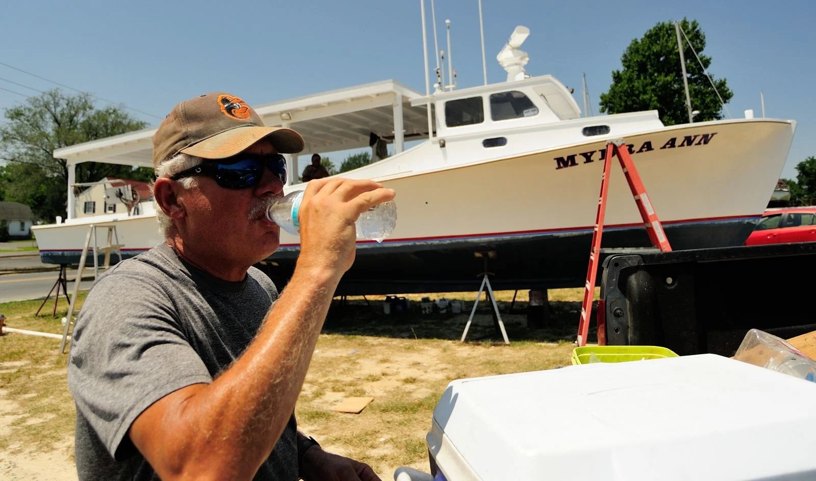 On the Hard Prepping a Crab Boat Maryland Sea Grant